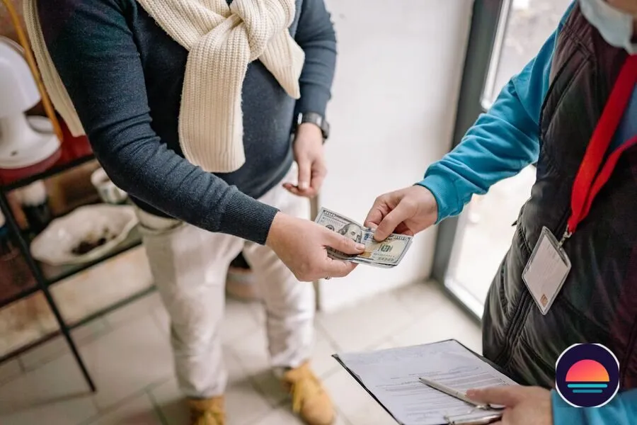 Cash and keys exchanged at a same-day Homestead pickup